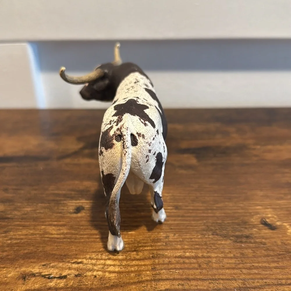 Schleich One Texas Longhorn Bull Steer #D73527 Retired Ranch Animal 2012.